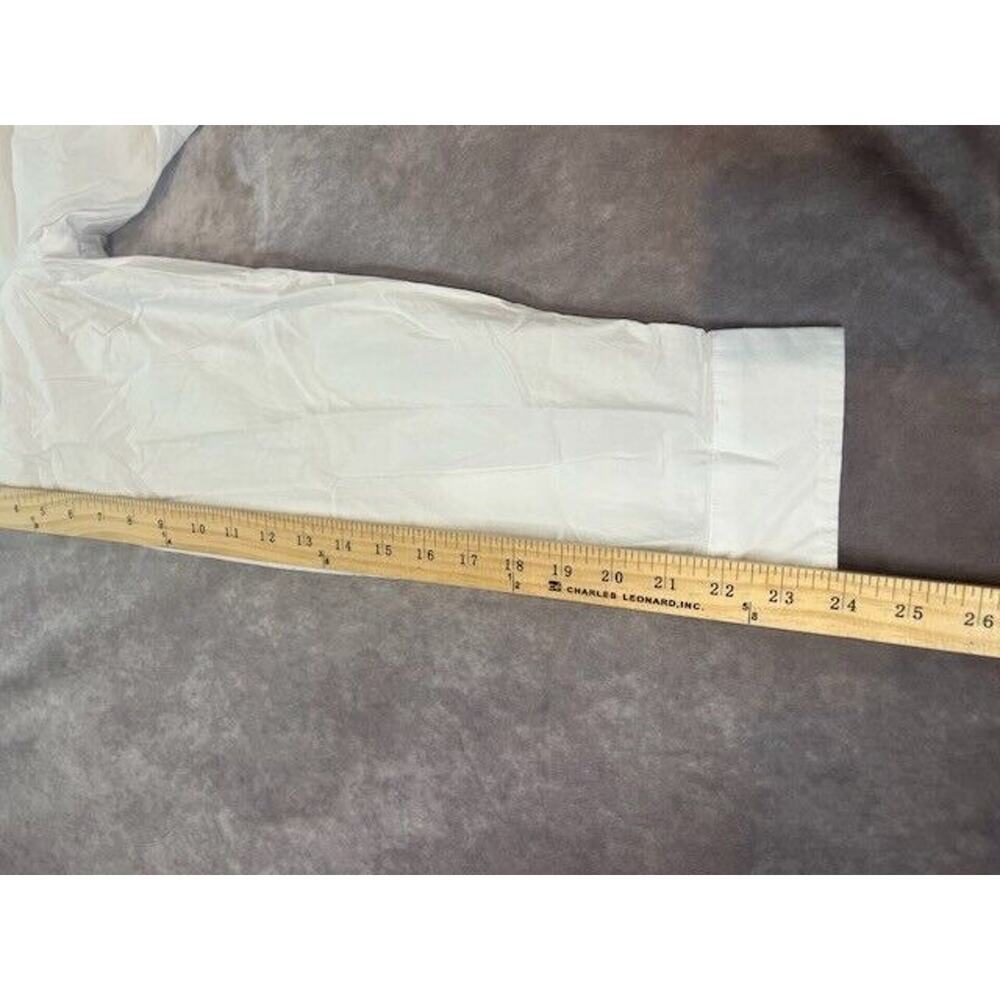 Madewell Womens Ex-Boyfriend Shirt Poplin Supercrop White NJ613 Size XL NEW - Picture 8 of 9